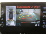 バックガイドモニターで、後方を確認しながら安心して駐車することができます。運転初心者も熟練者も必須の機能ですよ!