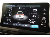 Honda LogRを起動することで、パフォーマンスモニターを表示させることが可能です。車両の状態や、各シチュエーション別のスコアを確認することができます。