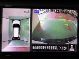 アラウンドビューモニターで車庫入れも空から見ている様に駐車できラクラクです。