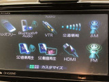 Bluetooth(ブルートゥース)接続機能付き。スマートフォンなどからお気に入りの音楽をワイヤレス再生できます。ドライブがさらに楽しくなりますね。