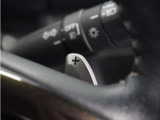 ◆パドルシフト◆オートマチック車でもミッション車のようなフィーリングを楽しめます。エンジンブレーキを使いたい時にも役立ちます。