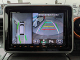 全方位モニターなので駐車時にも安心です。