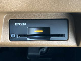 ETCを装備。これで高速道路の料金所もノーストレス。ノンストップで通過します。