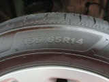 タイヤサイズは155/65R14になります☆