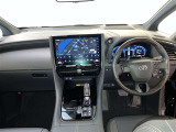 すっきりとしたデザインの内装は、さすがトヨタ車の上品さを感じます。