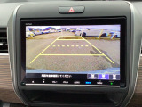 カーナビにバックモニターが連動しておりますので、駐車が苦手な方も安心です♪