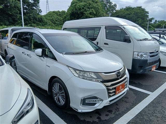 オデッセイ 2.0 ハイブリッド アブソルート EX ホンダ センシング 禁煙車 ワンオーナ...