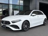 ポーラーホワイトのボディにAMGスタイリングを装備。精悍でスポーティなAMG A35です。
