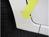 傷の箇所になります。現車確認時ご確認ください。