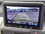 便利な3ビュー切り替え、ガイド線表示付きのバックカメラです!後退時、後方の視界をサポートします!