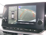 ナビ画面アラウンドビューモニター付、安心安全、全方向、上から見えます。運転が苦手な方安心です。