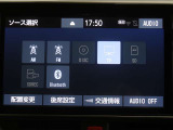 車内でCD等、多彩なメディアをお楽しみ頂けます♪