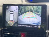 【パノラマモニター】専用のカメラにより、上から見下ろしたような視点で360度クルマの周囲を確認することができます☆死角部分も確認しやすく、狭い場所での切り返しや駐車もスムーズに行えます。
