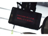コムテック製前後2カメラドライブレコーダー(ZDR-025)も付属しております♪