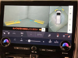 安全機能のバックモニター&全周囲モニターも装備です。