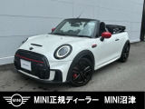MINIJCWコンバーチブルが入庫しました。MINIYOURSソフトトップ、ETC2.0、HDDナビゲーション、カメラ+前後PDC付きの車両です。静岡県又は隣接県在住で、当店にご来店いただけるお客様限定販売とさせていただきます。
