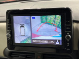 【アラウンドビューモニター】専用のカメラにより、上から見下ろしたような視点で360度クルマの周囲を確認することができます☆死角部分も確認しやすく、狭い場所での切り返しや駐車もスムーズに行えます。
