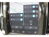 シートヒーター,,ステアリングホイールヒーター、空気を吸気して涼しくするベンチレーション機能が三段階で調節可能です。