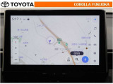10インチの大型ナビです。