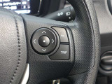 ステアリングスイッチ付きなので、各部の操作がしやすいです!