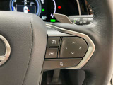 前方の車との車間を設定し、スピードを上げたり緩めたりを自動で行ってくれる追尾式の「レーダークルーズ」。上級装備の一つです!高級車にしかつかない嬉しい機能です。