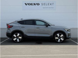 ◆サイド/流麗なプロポーションはVOLVO車の真骨頂。「美しいものと共にありたい」というオーナーの願いを満たします