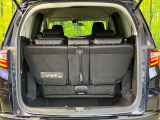 普段のお買い物や通勤、送迎等に十分な荷室スペースを確保しております。セカンドシートを倒すと、大きな荷物の積載も可能です♪
