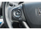 オーディオの音量調節が可能です!ハンドルにスイッチがついているので、運転中で目線を下げずに気軽にできちゃいます♪