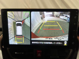 見えづらい車体後方部を映像で映し出してしっかりサポート!難しいバック駐車も安心です♪