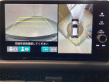 マルチビューカメラシステムです。周囲の状況を多彩なビューでナビ画面に表示します。駐車場や見通しの悪い交差点での安心感を高めます♪