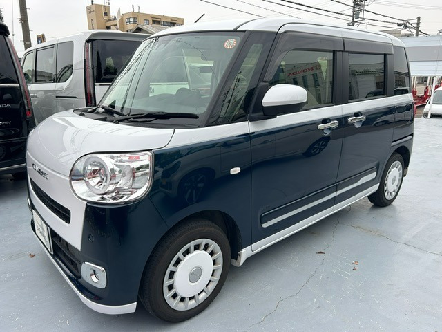 ムーヴキャンバスストライプス Gターボ ecoIDLE非装着車