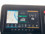 9インチの大画面を「ナビゲーション」「車両情報」「オーディオ」の3つの情報エリアに区分★様々な情報へタッチパネルで簡単アクセス!