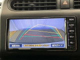 バックガイドモニターで、後方を確認しながら安心して駐車することができます。運転初心者も熟練者も必須の機能ですよ!