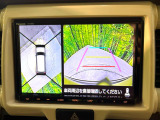 【全方位モニター用カメラ】専用のカメラにより、上から見下ろしたような視点で360度クルマの周囲を確認することができます☆死角部分も確認しやすく、狭い場所での切り返しや駐車もスムーズに行えます。