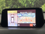 【360&deg;ビューモニター】専用のカメラにより、上から見下ろしたような視点で360度クルマの周囲を確認することができます☆死角部分も確認しやすく、狭い場所での切り返しや駐車もスムーズに行えます。