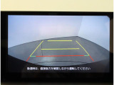 後退時の後方映像もばっちりです!