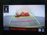 バックガイドモニターを装備しています、車庫入れもラクラクです。