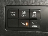 運転席回りのスイッチで安全装備のON/OFFも簡単に!