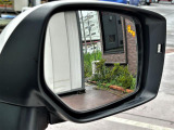 ■リヤビークルディテクション(左右後方からの車両をドアミラーの一部が点灯し、ドライバーに教えてくれます)