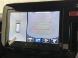 パノラミックビューモニターを装備。駐車場や交差点でクルマを真上から見るように周囲を確認できます。機能の詳細は販売店スタッフまでおたずねください。