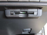 ETC車載器付きです。高速道路の料金所もスムーズに通過できます。