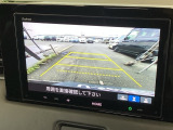 便利な3ビュー切り替え、ガイド線表示付きのバックカメラです!後退時、後方の視界をサポートします!
