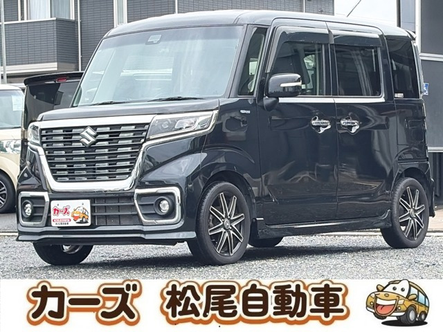 スペーシアカスタム ハイブリッド(HYBRID)  XS 保証12ヶ月・走行無制限 社外ナビ テレビ