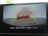 バックガイドモニターを装備しています、車庫入れもラクラクです。