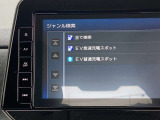 充電スポット検索機能がついてますので知らない土地などでも安心してお乗り頂けます。