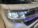 LEDヘッドライト装備で夜道もスッキリとした視界で安心して運転出来ます!