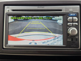 駐車時の安全確認をサポートするバックカメラも使用できます。