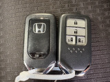 スマートキーでボタン一つで開閉可能!エンジンスタートもワンプッシュです