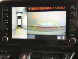 後方の見にくい視界もバックモニターで確認サポートして駐車時も安心☆