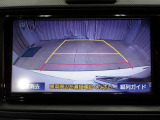 バックモニター付きなので車庫入れもラクラクです♪